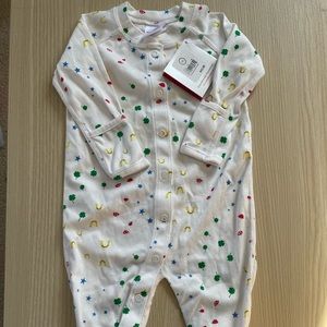 NWT HANNA ANDERSSON ORGANIC PIMA COTTON FOOTED SLEEPER